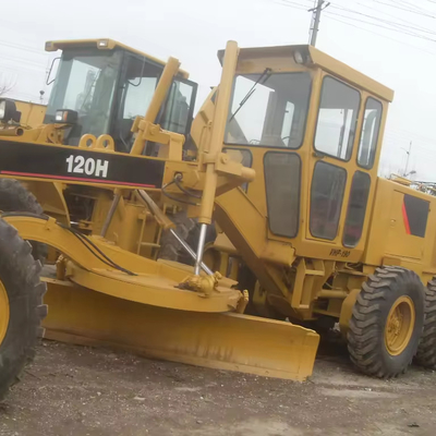 上海でオリジナルパーツを備えたCaterpillar 140hモーターグレーダー1200時間