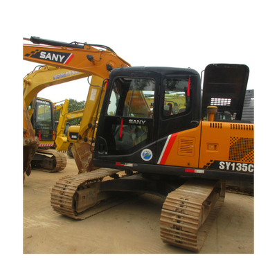 高効率のSany SY135C掘削機 0.7CBMバケット容量