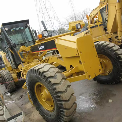 1200 作業時間と 17000 KG の重量で 140K 猫のモーターグラダーを使用した 最高の選択
