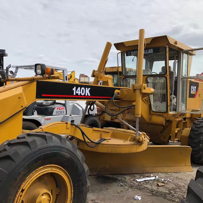 良い使用済み CAT 140HK モーターグレーダー 140H 140G カタピラー 140K 1200 作業時間 17000 KG