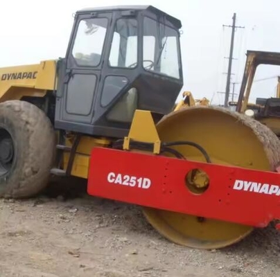 使用済みダイナパック CA30 CA25 道路ローラー 38 静的線形圧の振動ローラー