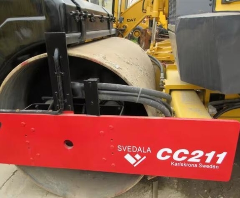 高級能力 道路建設用二手ダイナパック Ca30dロードローラー