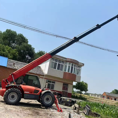 オリジナルの水力シリンダーを持つ高容量Manniton MT1740 SLT望遠鏡フォークリフト