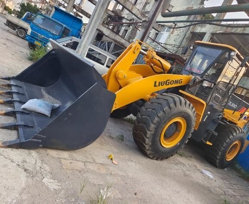 使用されたZL50GN 17TONS LIUGONG ZL50CN オリジナルの水力ポンプ付き5トンの車輪ロード機