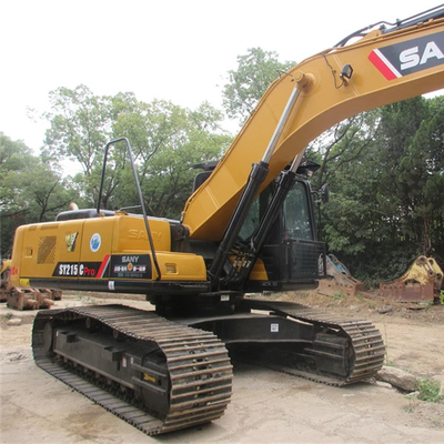中古 Sany SY215C 掘削機 オリジナル20トンのトラックシューズ 建設機械