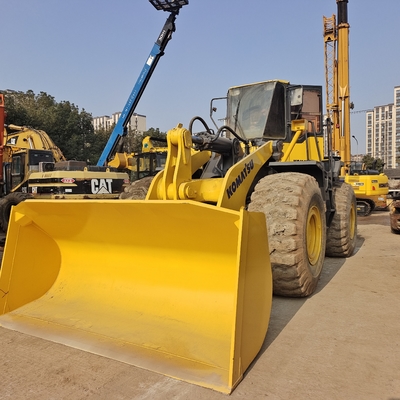 エネルギー効率 8 トン 定量 負荷 の コマツー WA470-3 車輪 ローダー