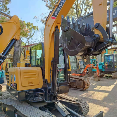 使用済み Sany SY55C 水力クローラー掘削機 稼働重量 5780KGS 良い
