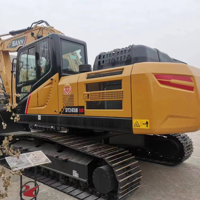 Sany 24.5 トン クローラー掘削機 D06FRC 機械重量 25500 KG の古着トラックシューズ