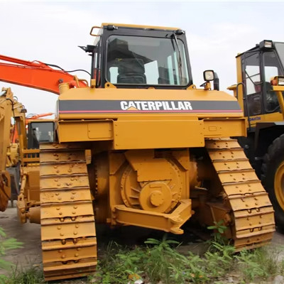 中古キャタピラーD7Rドーザー 24962KGの機械重量を持つキャットドーザーD7Rを使用