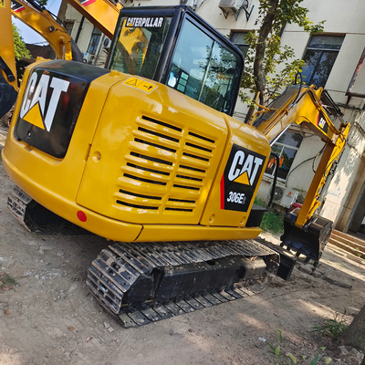 使用済み CAT306E2 CAT305.5E2 ミニ掘削機 ハイドロリッククローラー CAT6T 5T CAT306E CAT305.5E2