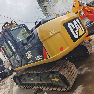 CAT 315D 1200 作業時間と17280 作業重量を持つ古着クローラー掘削機
