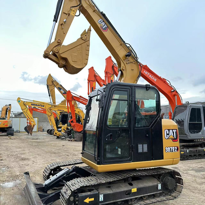 オリジナルの水力バルブ 7トンの古き古きカモ掘削機 Cat307E 307 307E2 小型掘削機