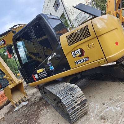 12920 KG マシン重量 Cat 312D オリジナル液圧シリンダー付きの中古掘削機
