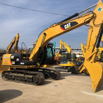 中古キャット320D クローラー掘削機 20トンの建設機械 1200作業時間