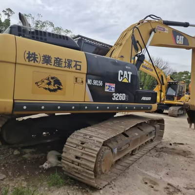 大型で強力な 326d クローラー掘削機