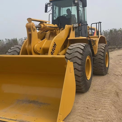 あなたの建設プロジェクトのための良い状態の中古キャット 950h フロントホイールローダー