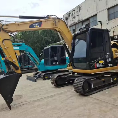 小型用キャタピラー307D掘削機 7193KGS 作業重量と設計