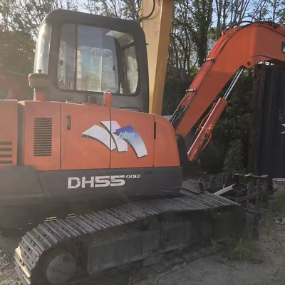 DOOSAN DX55-9C ミニ クローラー 掘削機 2010年 土工事 建設用 中古