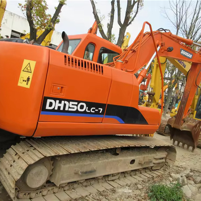 15トンのドーサン DH150-7 掘削機/オリジナルの水力ポンプ付きのオリジナルの古用掘削機