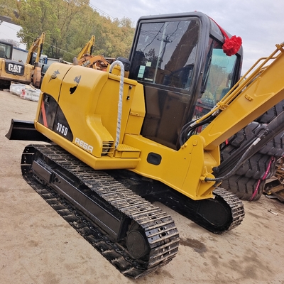 中古キャタピラー掘削機 306D 6トンの水力クローラー掘削機 状態良好