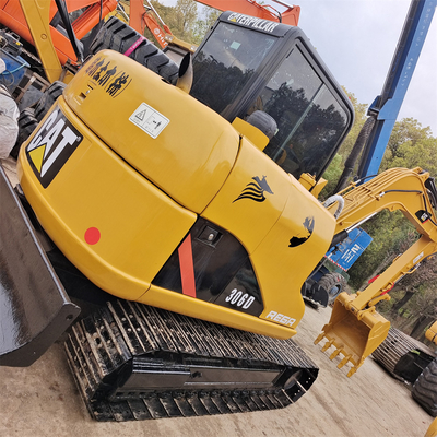 6 トン 稼働重量 使用されたカトピラー掘削機 306D 水力クローラー掘削機