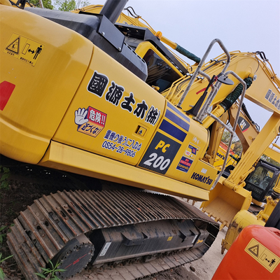 USED コマツー PC200-8 掘削機 日本原装 20 トン水力ポンプ 状態良好