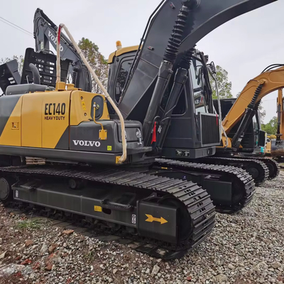 オリジナル ヴォルボ EC140D 14tons 液体クローラー掘削機 CEとEPAのユーロ4エンジン