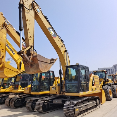 中古の CAT 320D2GC 掘削機 元の水力弁を備えた状態