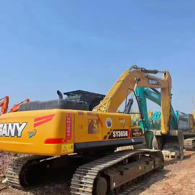 365H 485H クローラー掘削機 使用済み SANY SY365H 365000 KG の機械重量を持つ掘削機