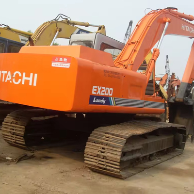 上海の原始水力ポンプとバルブを持つヒタチEX120-3 クローラー掘削機