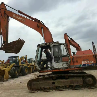 20トン 日本 オリジナル 中古 Hitachi 掘削機 EX200-1 EX200-3 2015 ISUZU エンジン