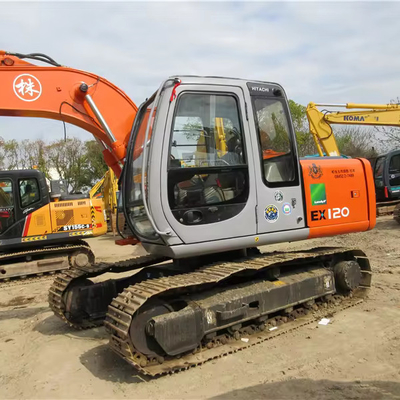 12TONS 上海で使用されたヒタチEX120-3 クローラー掘削機ZX200-3 ZX200-5 EX120-3 EX200-1