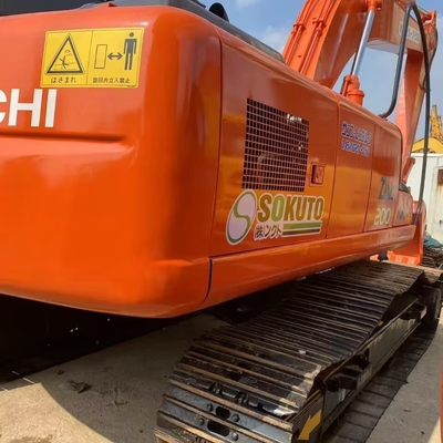 中古のヒタチ zx200 掘削機 20トン 1CBM バケット容量 200000kg