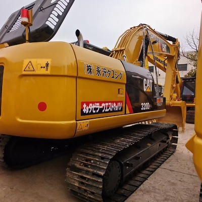 20トンの稼働重量 中古 ミニ掘削機 cat320 状態良好 重装備