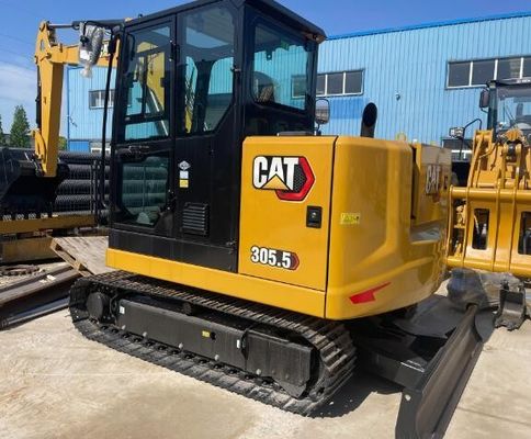 CAT320D掘削機 上海の原産 CAT305.5掘削機 5トンの CAT306 305.5機械