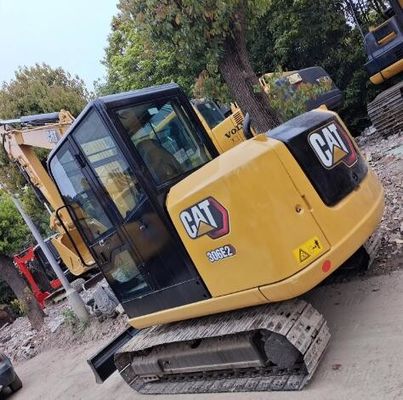 6トンのミニ306 306e2 オリジナル水力シリンダー付きの二用猫掘削機