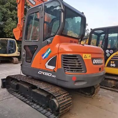 ミニ6トンの掘削機 Doosan DX60-9c DX60-7 DX75 DX80 DX55 1800時間稼働