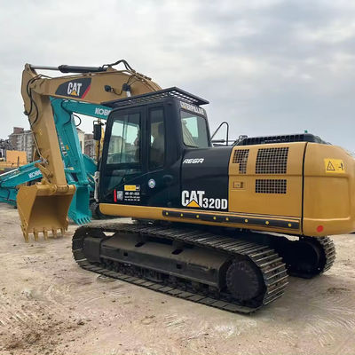 オリジナルの水力ポンプと使用された CAT 320D掘削機 最大掘削高度7840MM