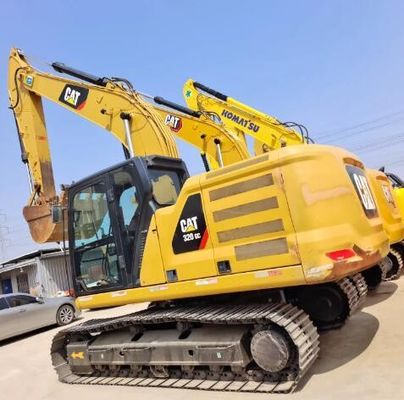 20800kg 稼働重量 1トンのバケツ容量の CAT 320DGC クローラー掘削機