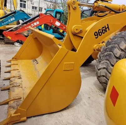 建設プロジェクト用 フロントローダー Caterpillar 966H マシン重量 16900-17000 kg