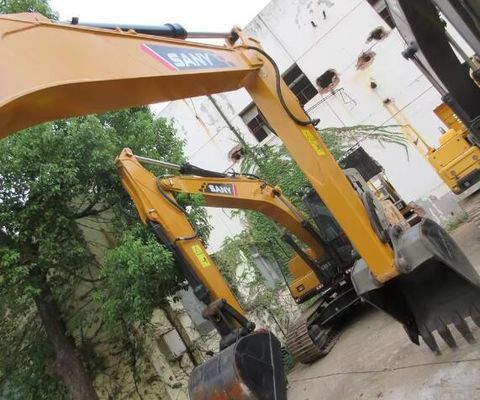 円滑な作業性能 SANY SY155H オリジナルの水力シリンダーを持つ掘削機