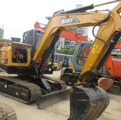 オリジナルの水力シリンダー SanySY60C PRO 36KWのパワーの掘削機良好な状態