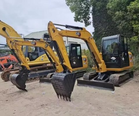 掘削機 CAT306E2 0.31 バケット容量と 6800 KG マシン重量