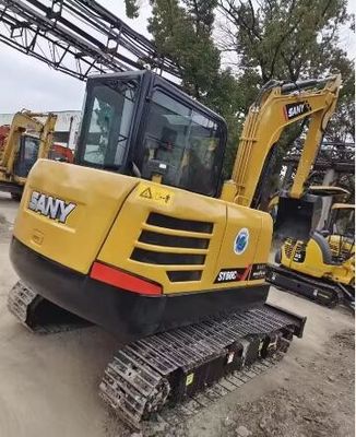 良いSanySY60C 中古掘削機 0.28バケツ容量,5780KGの機械重量