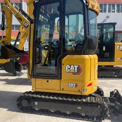 2023年 オリジナル CAT 302cr 掘削機 2 トン 水力クローラー バックホー ミニ掘削機