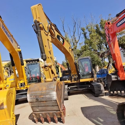 中古 カタピラー 320D2 エグババター 20 トン 1200 作業時間の建設機械