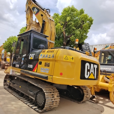 20 トンの掘削機 カタピラー 日本で使用された CAT 320D2 掘削機 オリジナル水力シリンダー