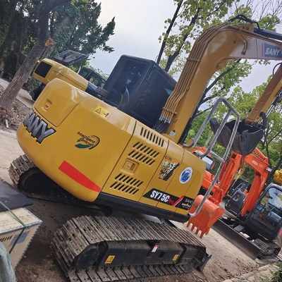 43KW Sanyミニ掘削機 SY75 SY60 SY55 SY35 SY95 エンジニアリング建設に使用される