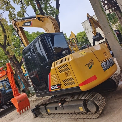 7.5トンのSanyミニ掘削機 SY75 SY60 SY55 SY35 SY95 エンジニアリング建設に使用