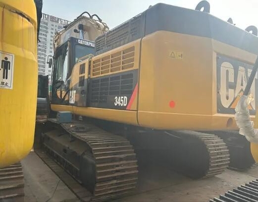 CAT 345D エグババター 45 トン 大きな水力クローラー掘削機 2.4cbm バケット容量